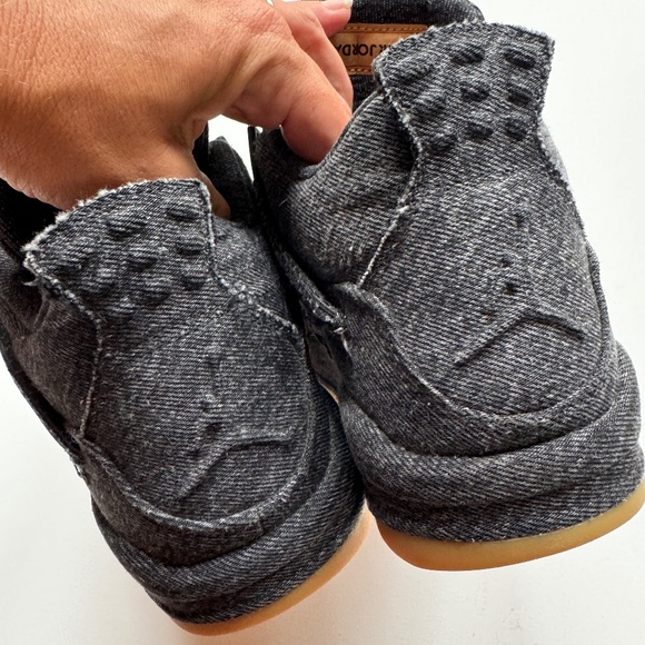 Levi\'s x Air Jordan 4 Retro \'Black Denim\' Sneakers Nike Shoes Men\'s Size 7 main image 15